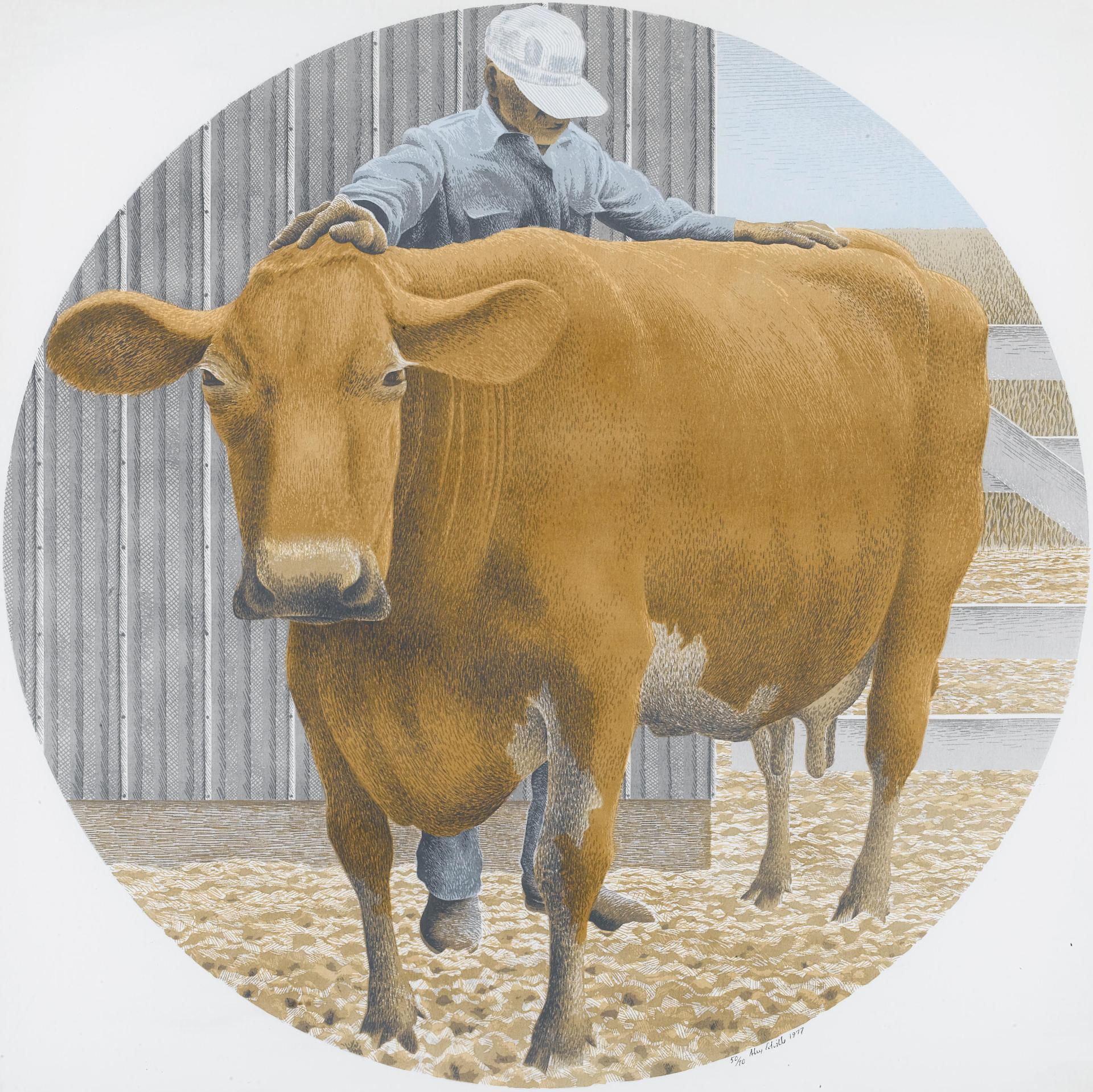 Alexander (Alex) Colville (1920-2013) - Prize Cow