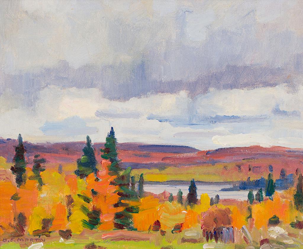 Bernice Fenwick Martin (1902-1999) - October Near Kearney, ON