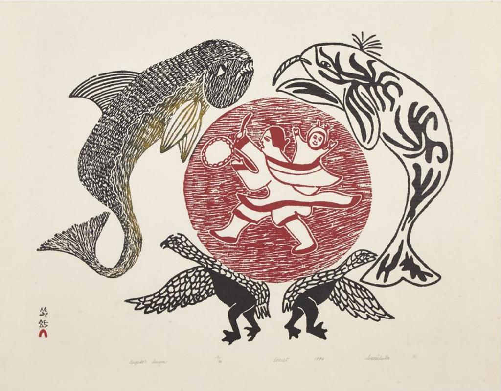 Sorosiluto Ashoona (1941) - Angako’S Dream