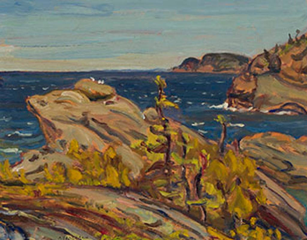 Alexander Young (A. Y.) Jackson (1882-1974) - Near Puckasaw River, Nipigon, Lake Superior