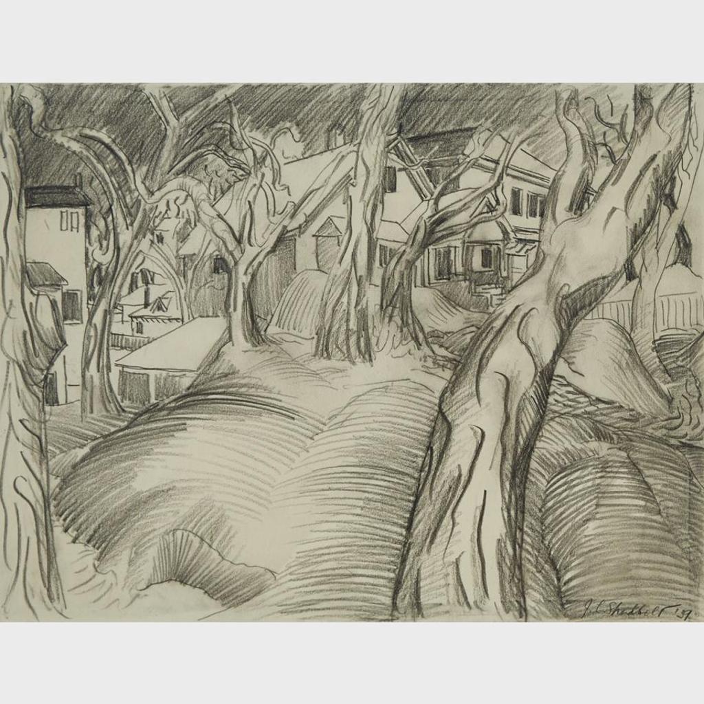 Jack Leaonard Shadbolt (1909-1998) - Craigdarroch Rocks, Victoria, B.C.