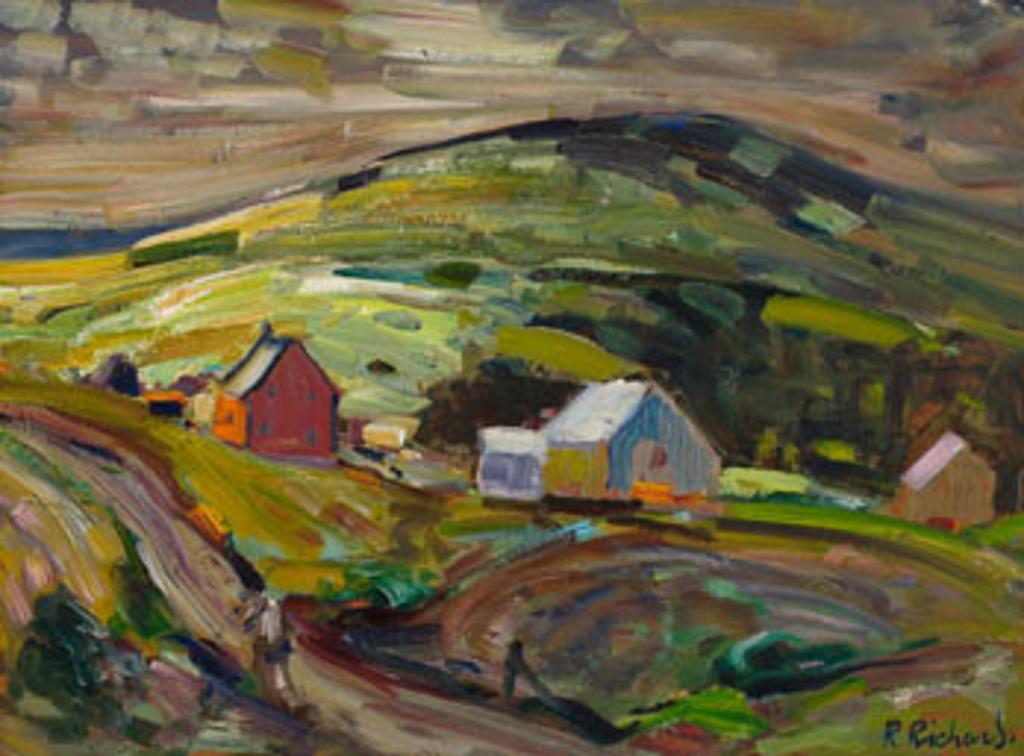 René Jean Richard (1895-1982) - Paysage de Charlevoix