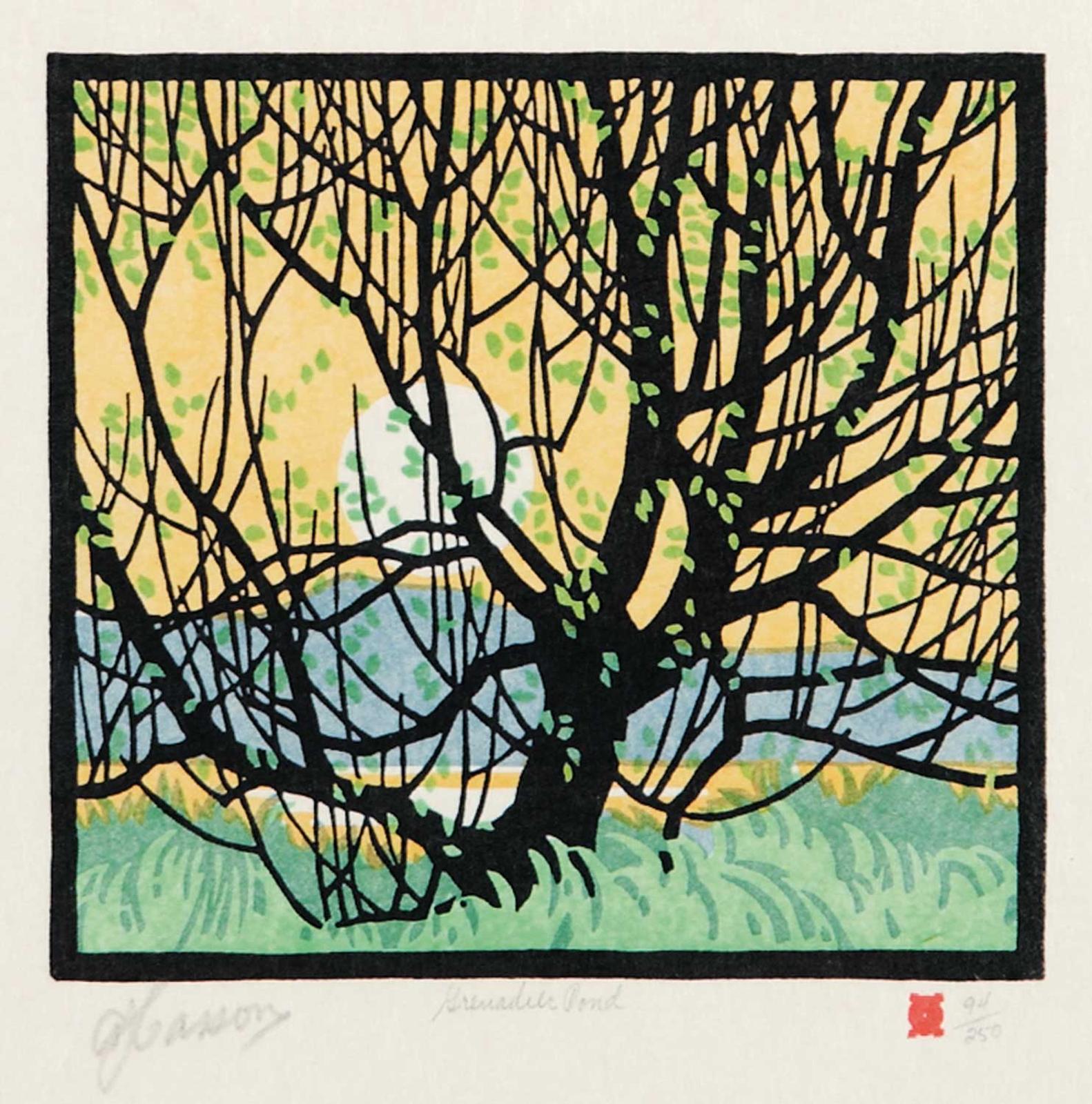 Alfred Joseph (A.J.) Casson (1898-1992) - Grenadier Pond #94/250