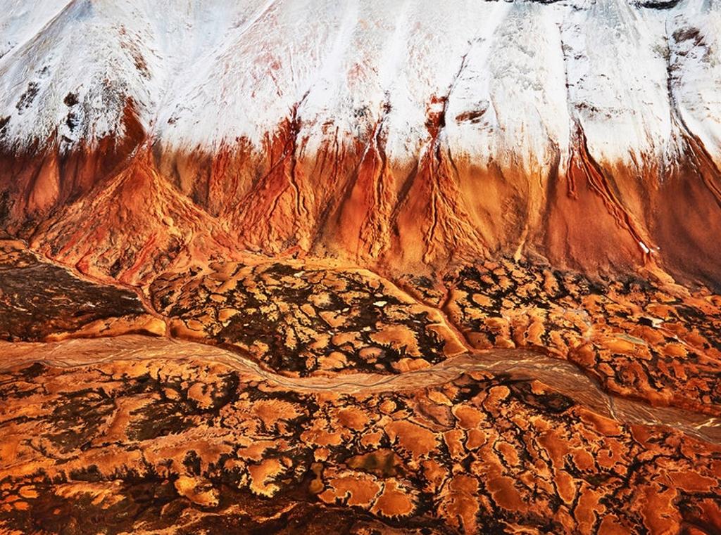 Edward Burtynsky (1955) - Mount Edizza Provincial Park #2, Northern British Columbia, Canada 2012