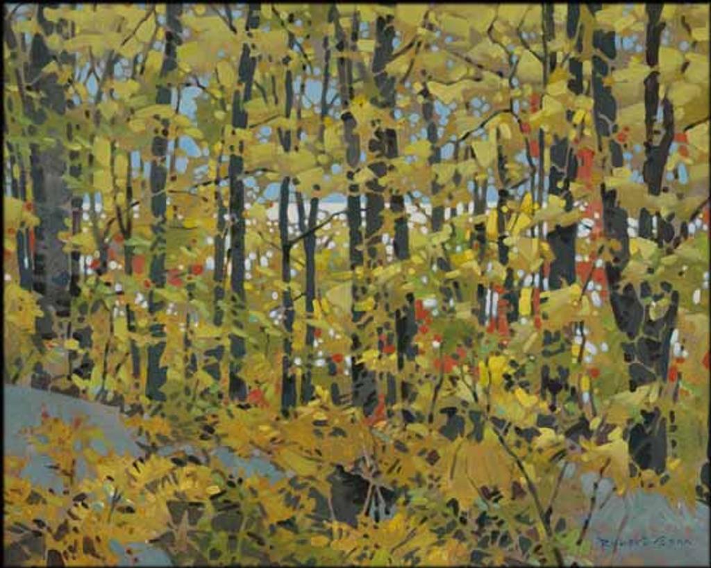 Robert Douglas Genn (1936-2014) - Maple Thicket, Canoe Lake Edge, Algonquin Park
