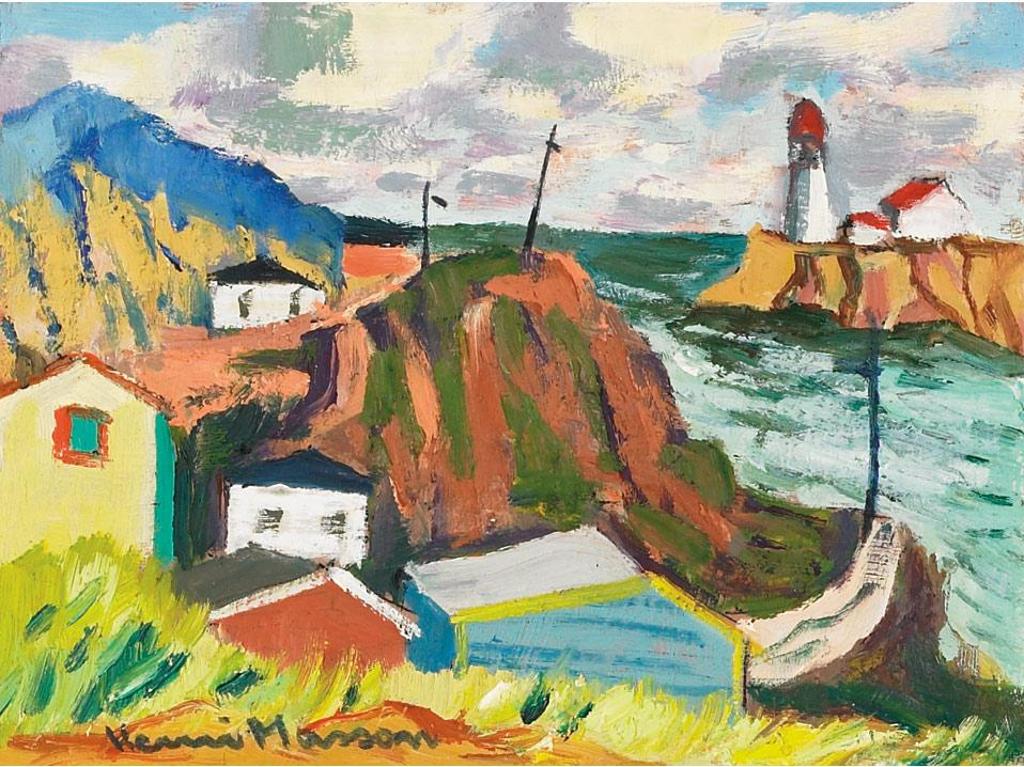 Henri Leopold Masson (1907-1996) - Entrance To St. John’S Harbour, Nfld