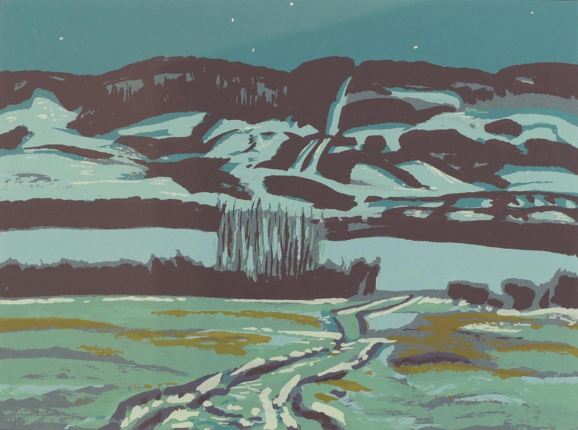Illingworth Holey (Buck) Kerr (1905-1989) - Turner Valley Nocturne