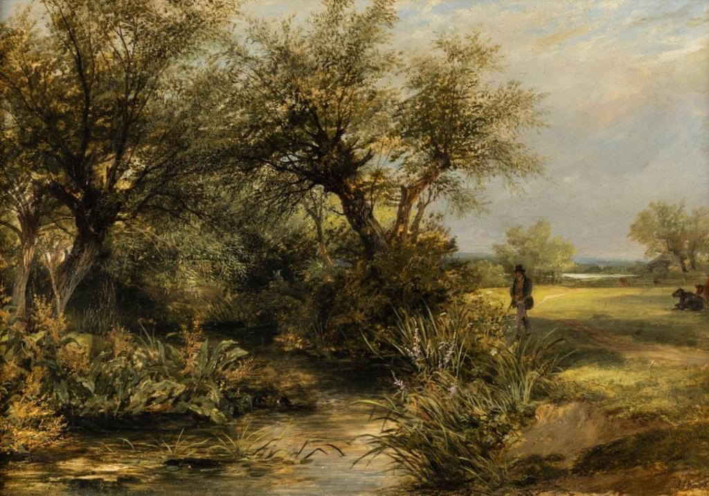 Joseph T. Thors (1835-1920) - Near Dedham