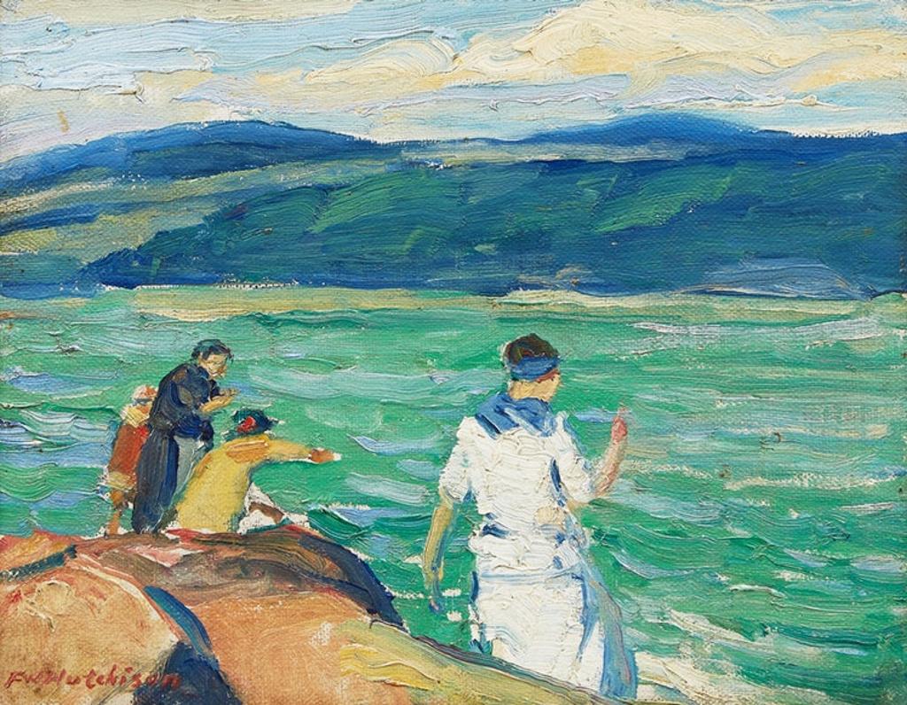 Frederick William Hutchison (1871-1953) - La Pêche, Baie St. Paul