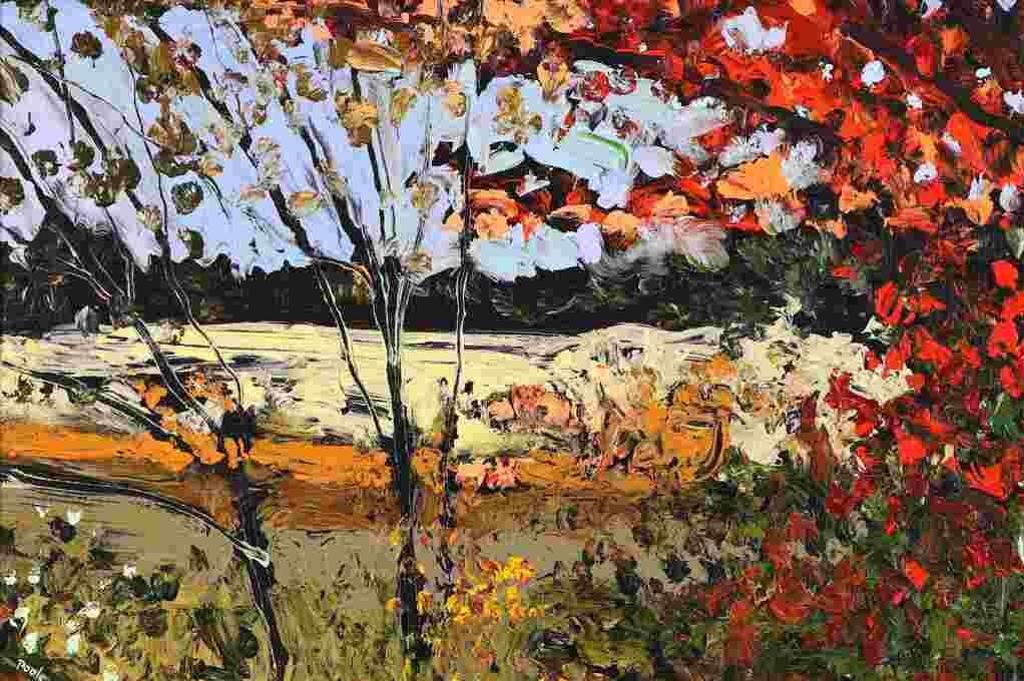 Leslie Donald Poole (1942) - Blushing Leaves