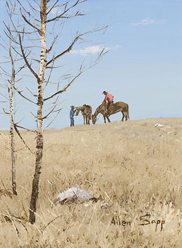 Allen Fredrick Sapp (1929-2015) - Got Off the Horse to Fix the Bridge