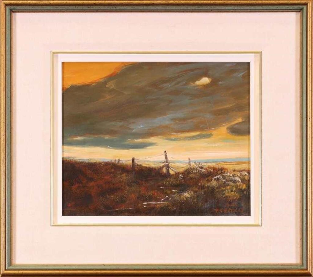 Hans Herold (1925-2011) - Towards Dundurn (Sask)