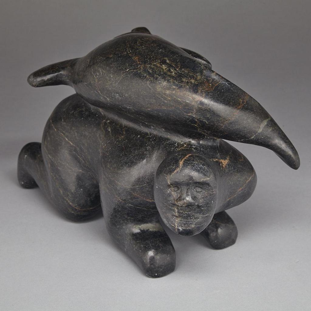 Josiah Nuilaalik (1928-2005) - Shaman With Seal Spirit