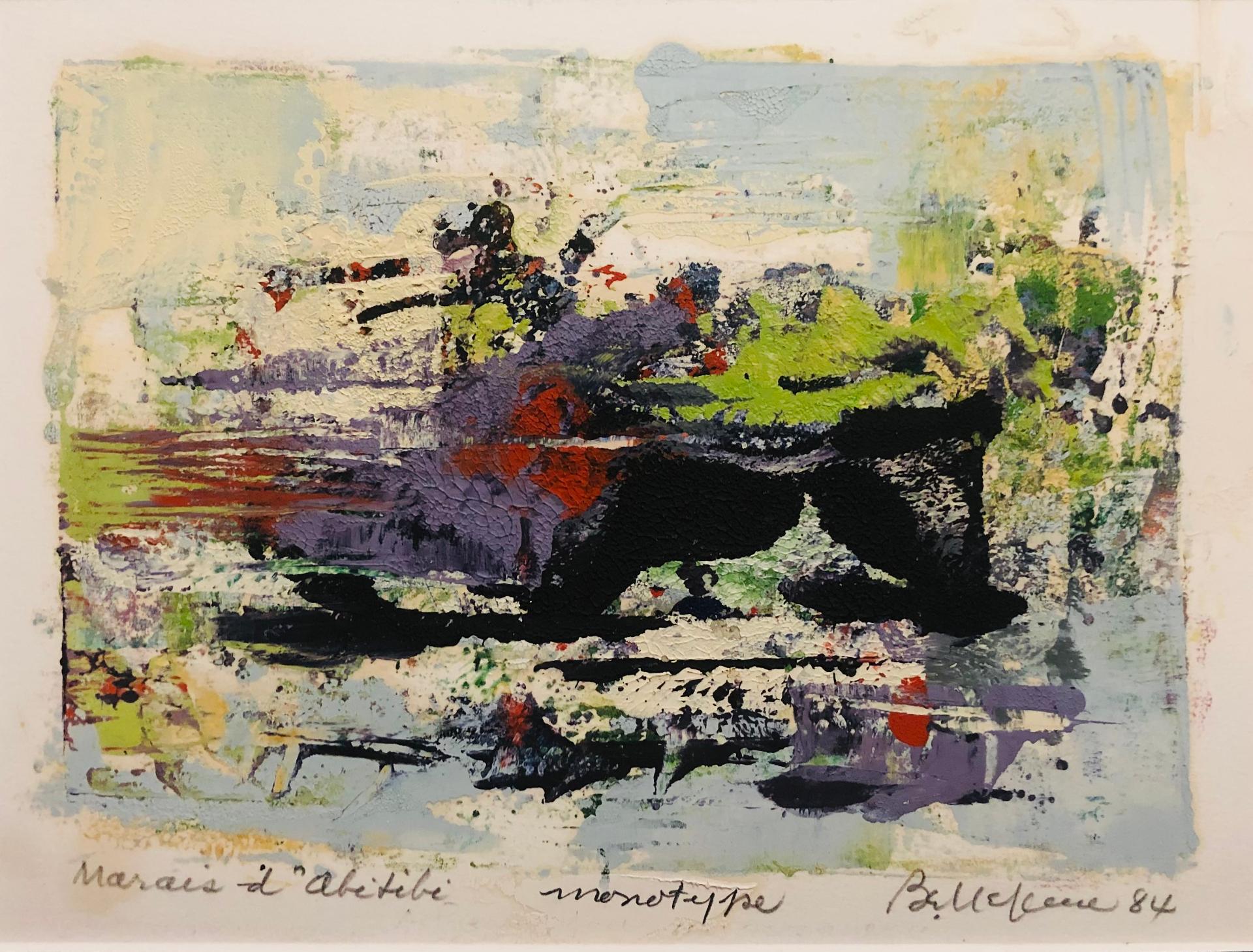 Léon Bellefleur (1910-2007) - Marais d'Abitibi, 1984