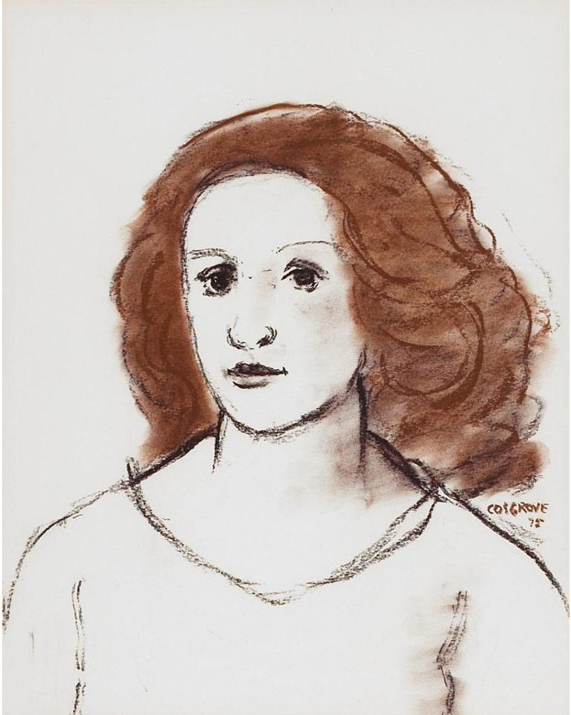 Stanley Morel Cosgrove (1911-2002) - Portrait Of A Woman