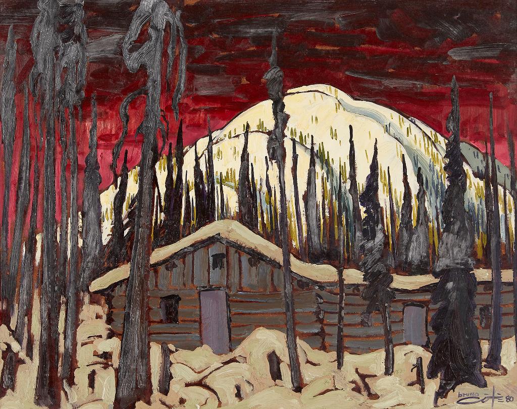 Bruno Cote (1940-2010) - Camp sur Ste Marguerite