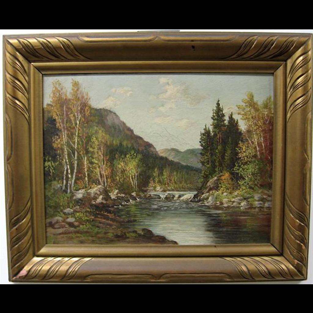 Otto Planding (1887-1964) - Redstone Falls, Haliburton