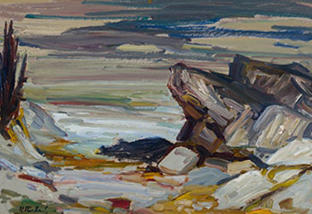 René Jean Richard (1895-1982) - Bord de la mer à Baie-Saint-Paul