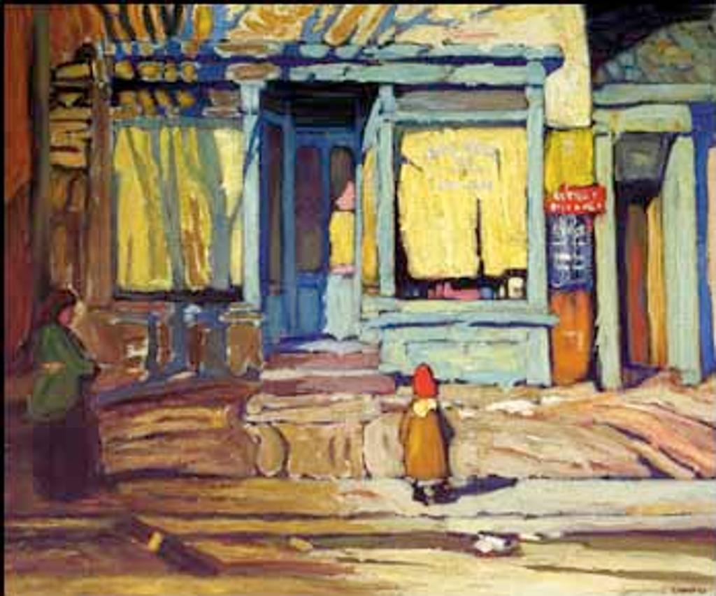 Lawren Stewart Harris (1885-1970) - In the Ward - Grocery Store