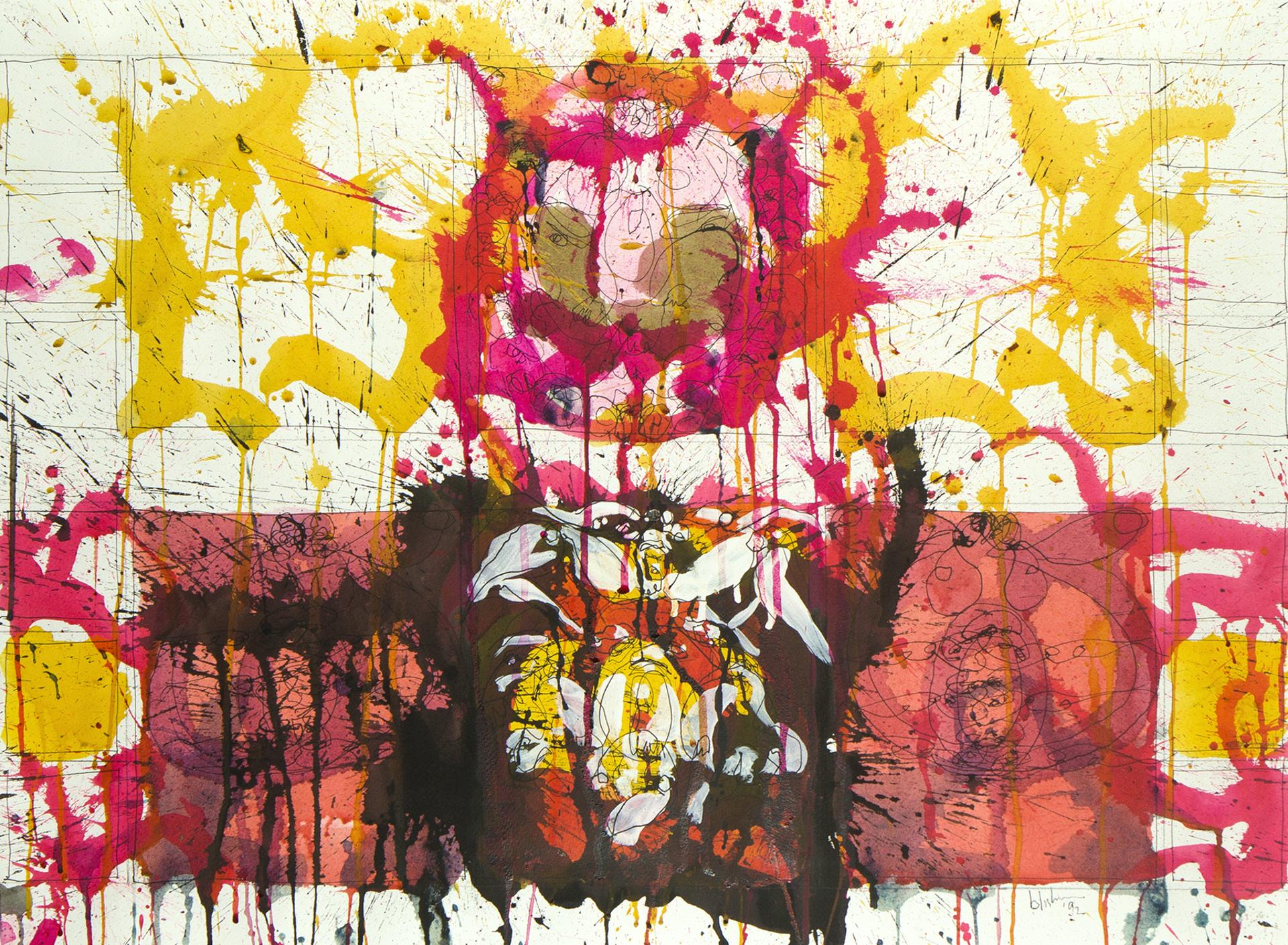 Norman Bluhm (1921-1999) - Sans titre/Untitled, 1992