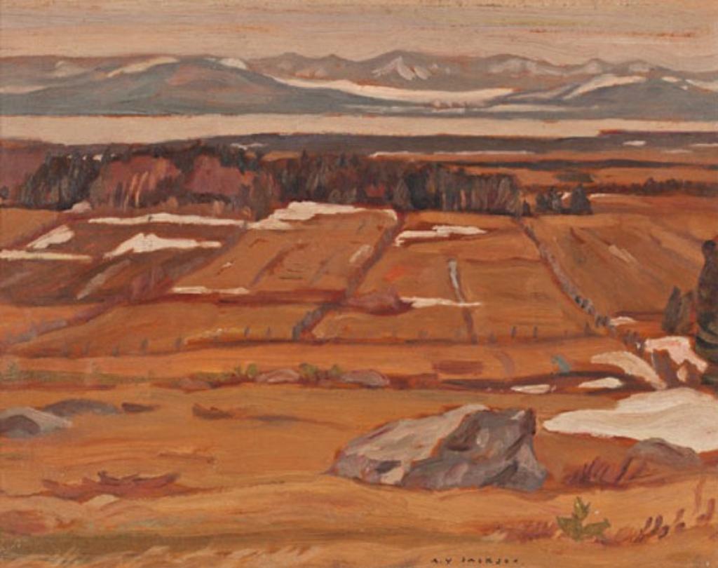 Alexander Young (A. Y.) Jackson (1882-1974) - The St. Lawrence Near St. Aubert