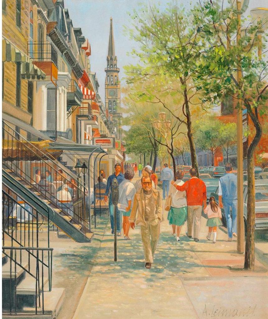 Andris Leimanis (1938) - Midi, Rue St. Denis