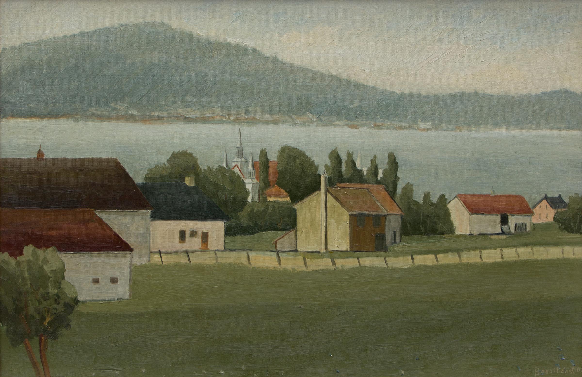 Benoît East (1915-2016) - Sainte-Famille Île d'orléans, 1982