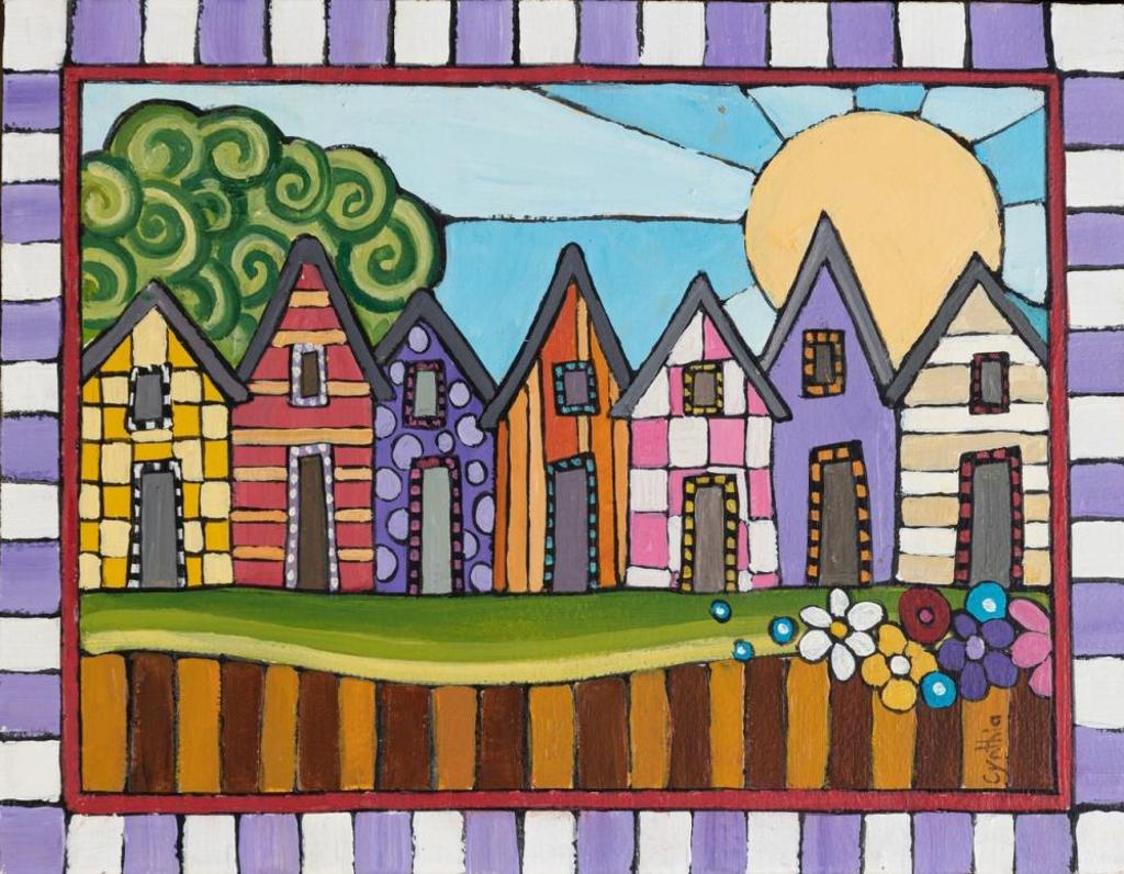 Cynthia Decoste - A Colorful Street
