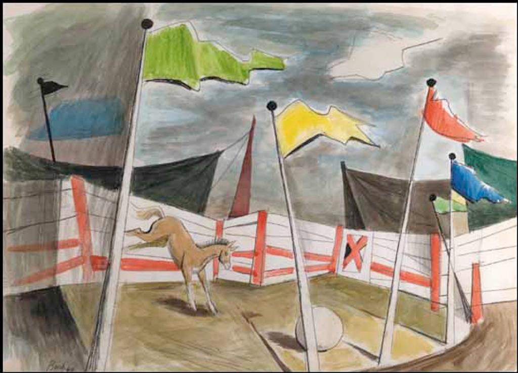 Jack Hamilton Bush (1909-1977) - At the Fair #2 (Pony)