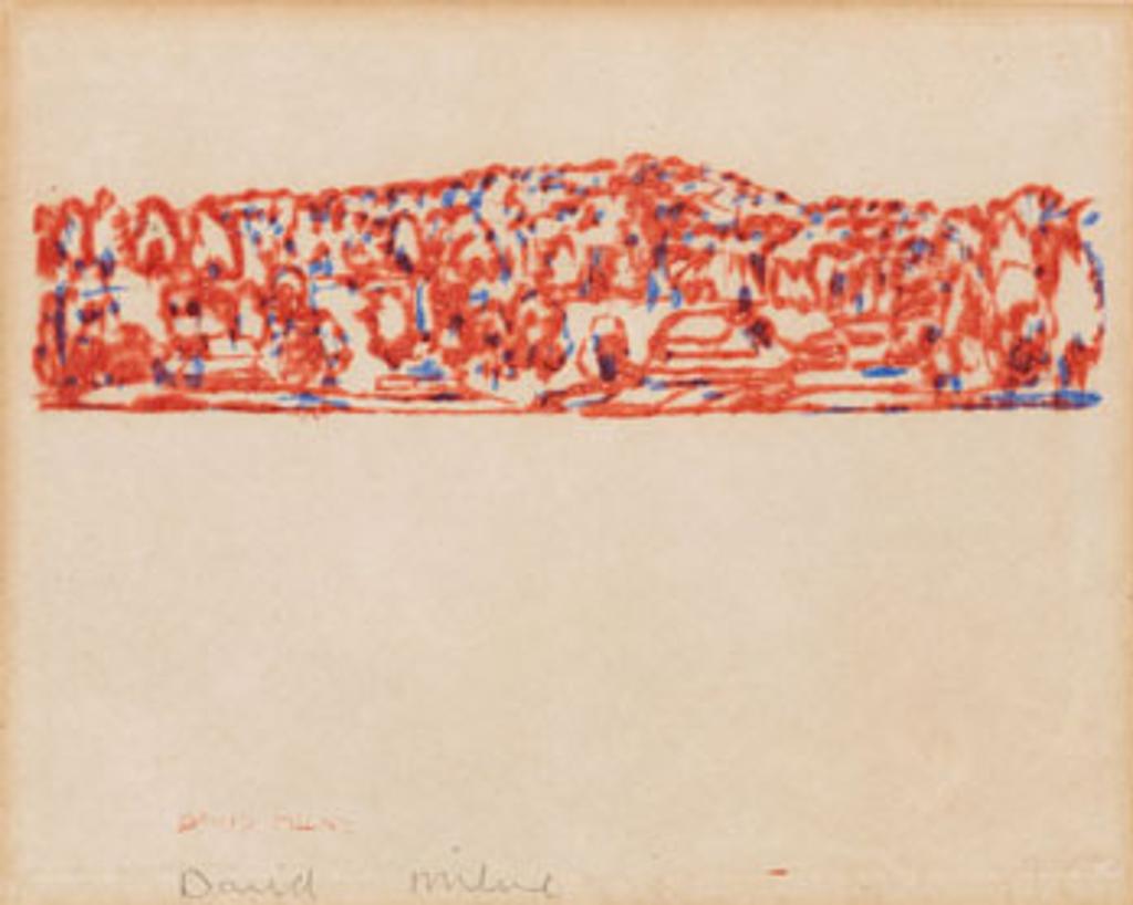 David Browne Milne (1882-1953) - Across the Lake (Second Version)