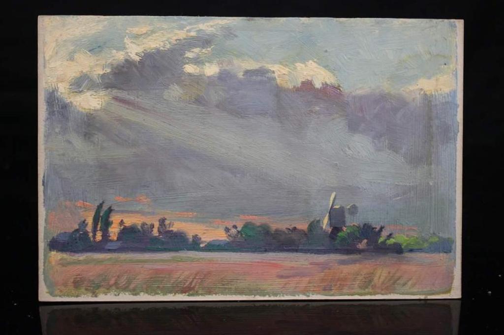 William George Storm Storm (1882-1917) - Wimbledon Common - Windmill near Golf Course