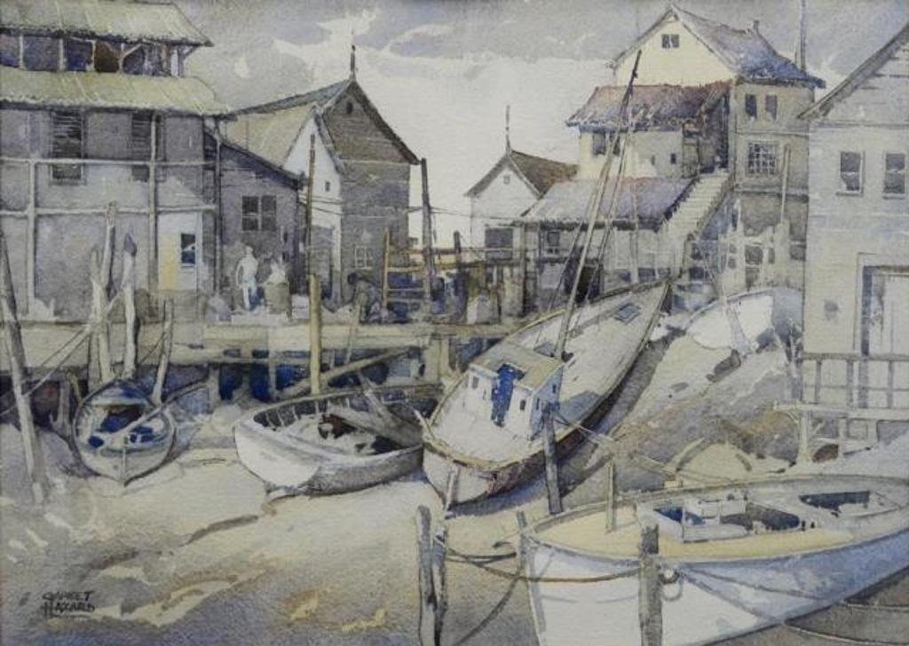 Garnet Hazard (1903-1987) - Boats- British Guyana