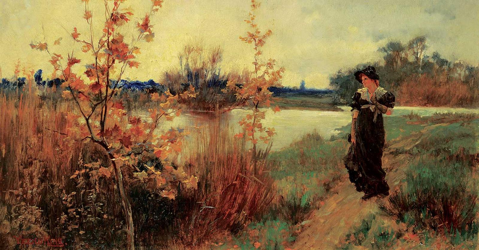 Henry John Yeend King (1855-1924) - The River at Wargray