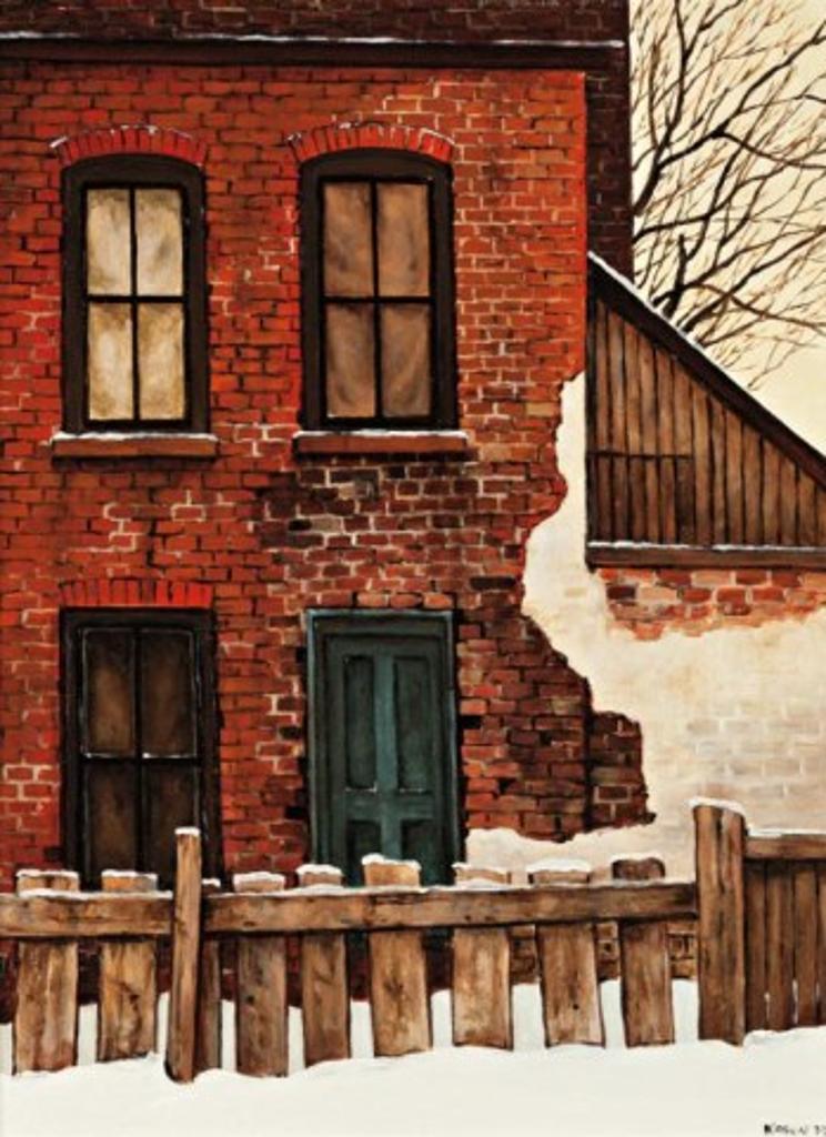 John Kasyn (1926-2008) - North Side of Queen St. West