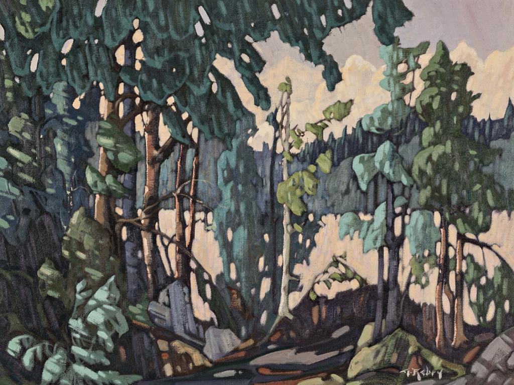 Gaston Rebry (1933-2007) - Golden Sunset