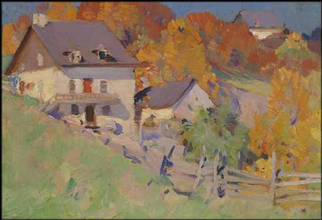 Clarence Alphonse Gagnon (1881-1942) - Moulin du Ruisseau-Michel, Baie-Saint-Paul