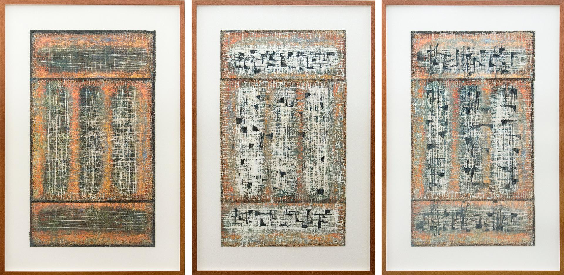 Louise Larouche (1957) - Metamorphose Triptych, 2007