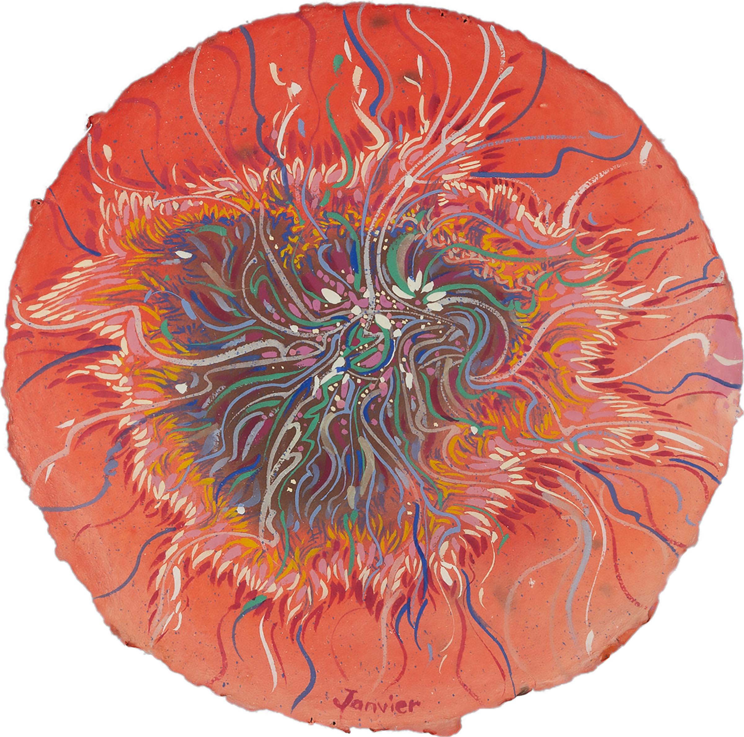 Alex Simeon Janvier (1935-2024) - Spring Burst, 2005