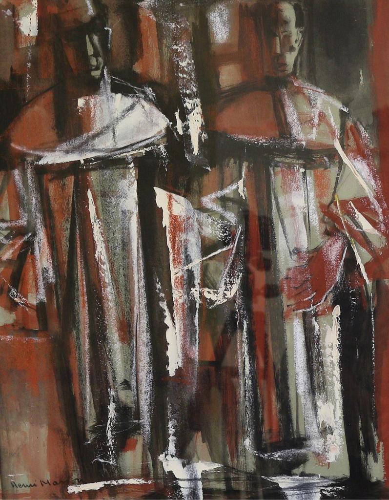 Henri Leopold Masson (1907-1996) - Two Monks