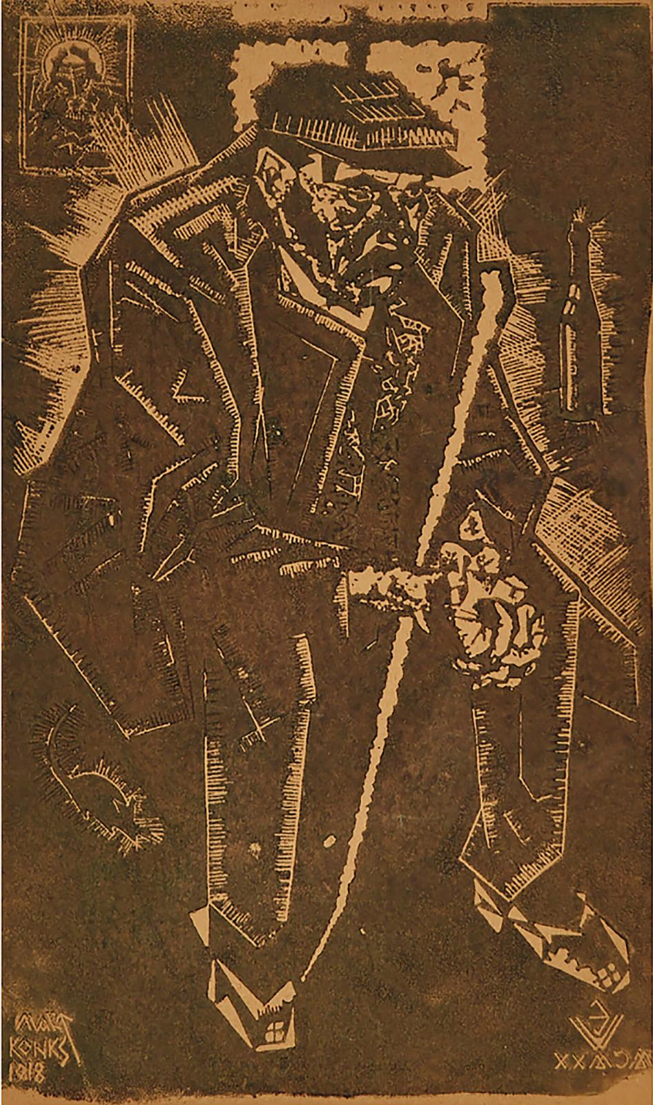 Eduard Wiiralt (1898-1954) - Mart Konks, 1918-1920 [kangilaski, P.8]