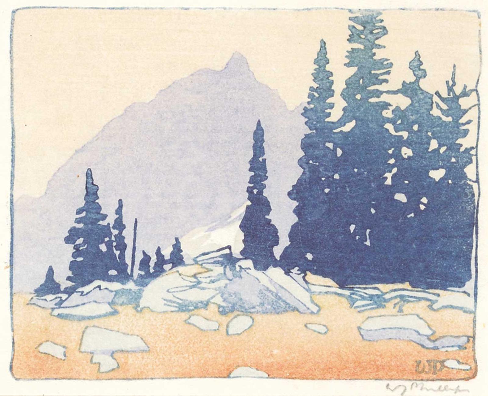 Walter Joseph (W.J.) Phillips (1884-1963) - Alpine Meadow