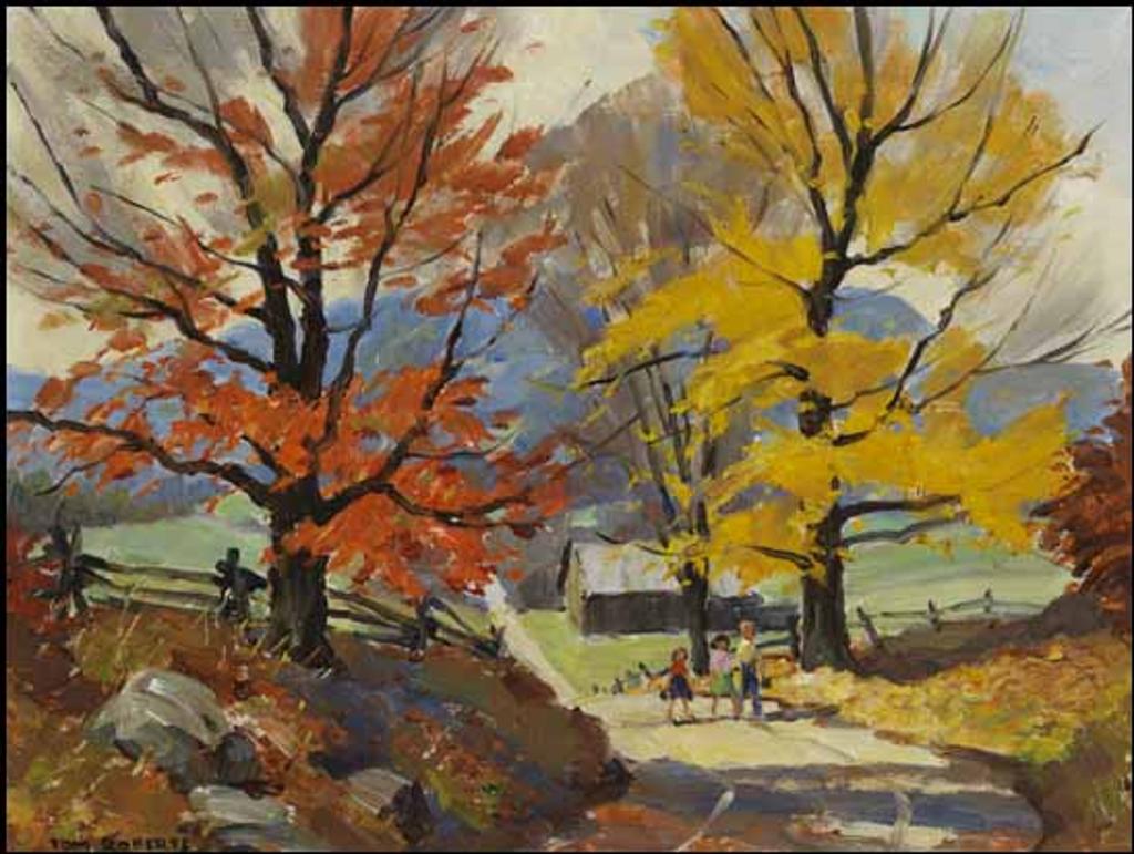 Thomas Keith (Tom) Roberts (1909-1998) - The Back Road, October