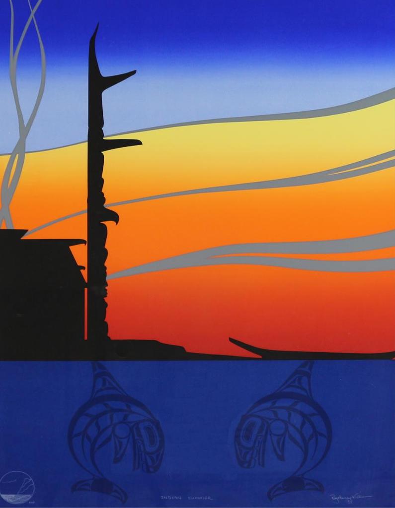 Roy Henry Vickers (1946) - Indian Summer; 1983