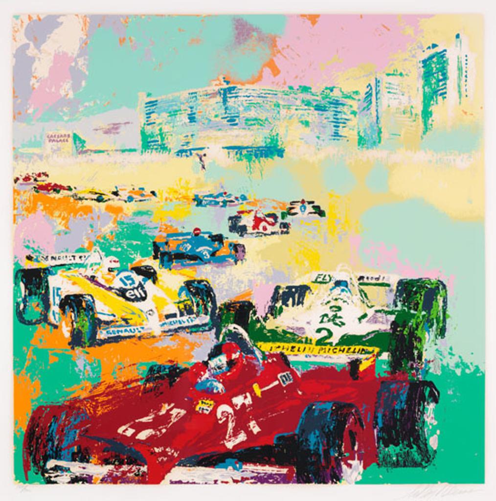 Leroy Neiman (1926-2012) - Grand Prix, Caesar's Palace