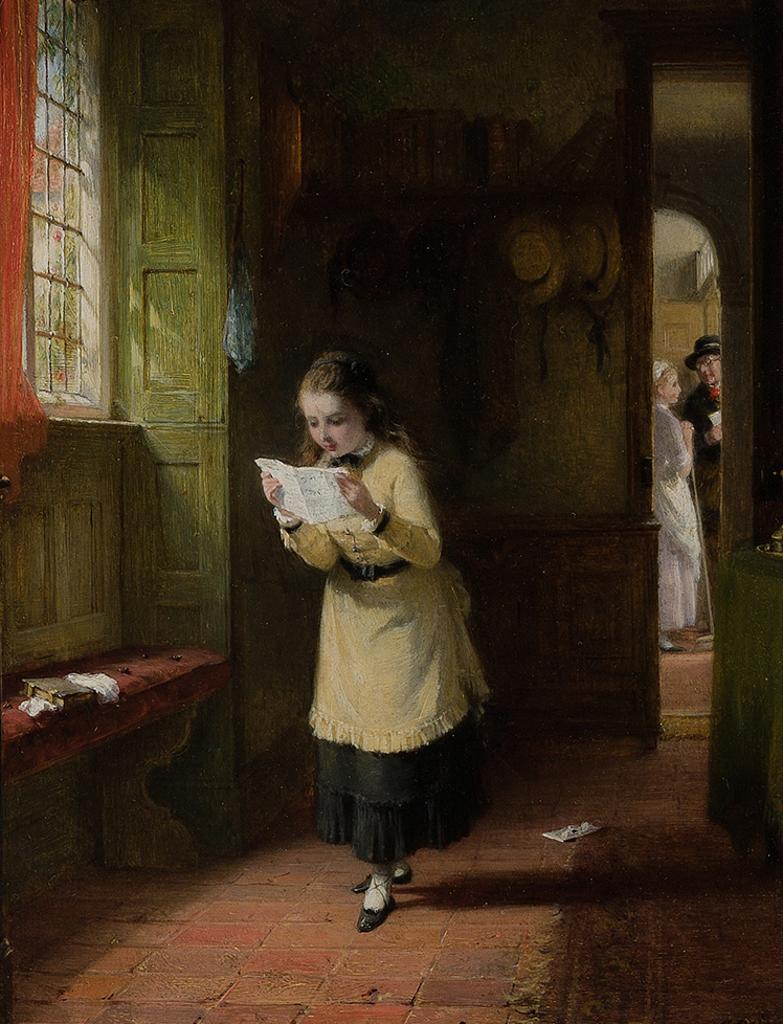 George Bernard O'Neill (1828-1917) - The Letter
