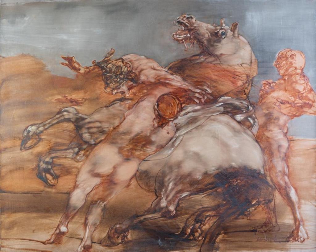 Claude Weisbuch (1927-2014) - L' Enlevement des Sabines