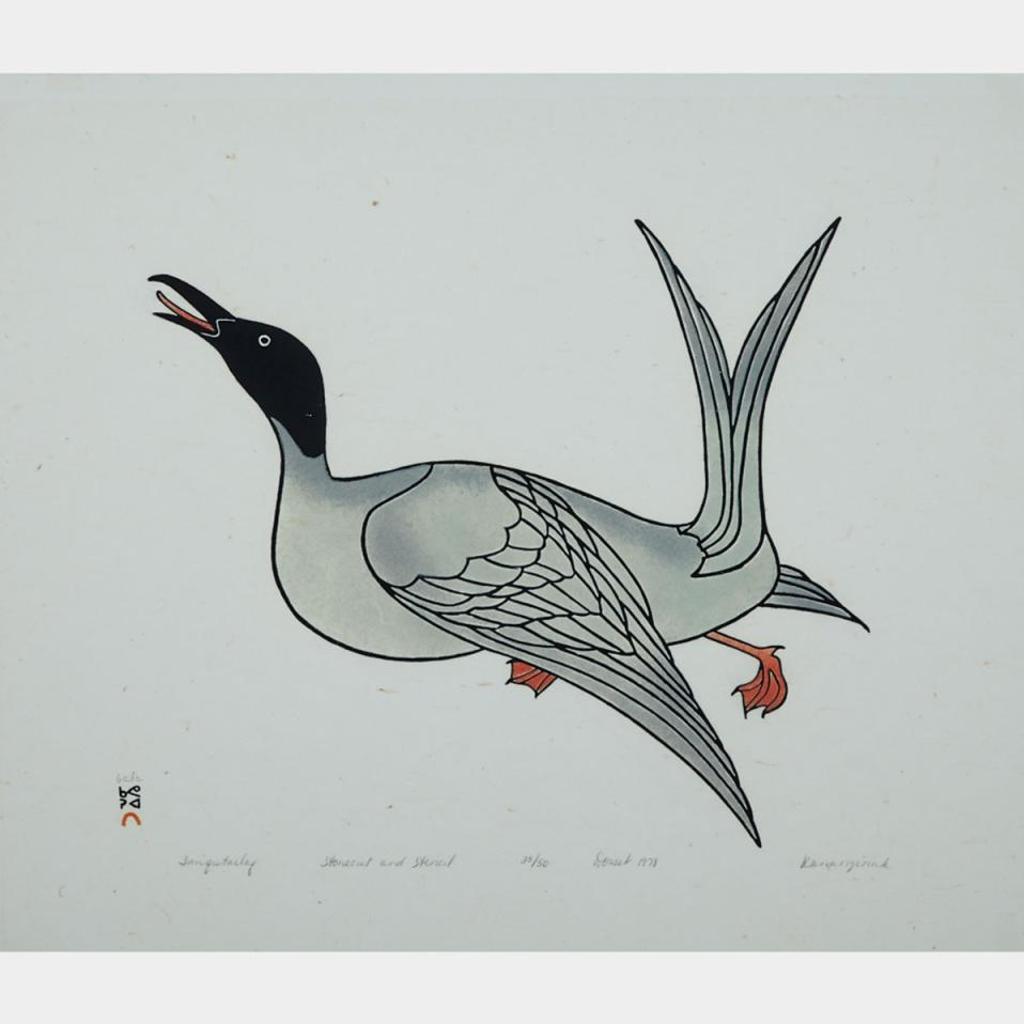 Kananginak Pootoogook (1935-2010) - Imiqutailaq
