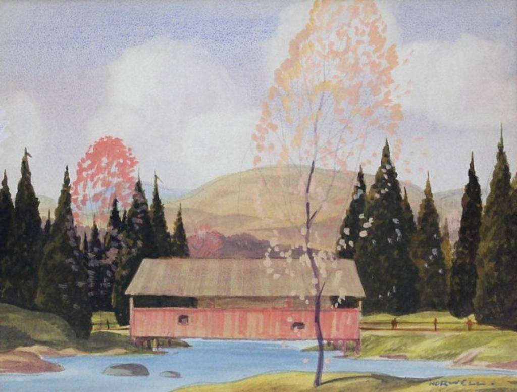 Graham Norble Norwell (1901-1967) - The Covered Bridge