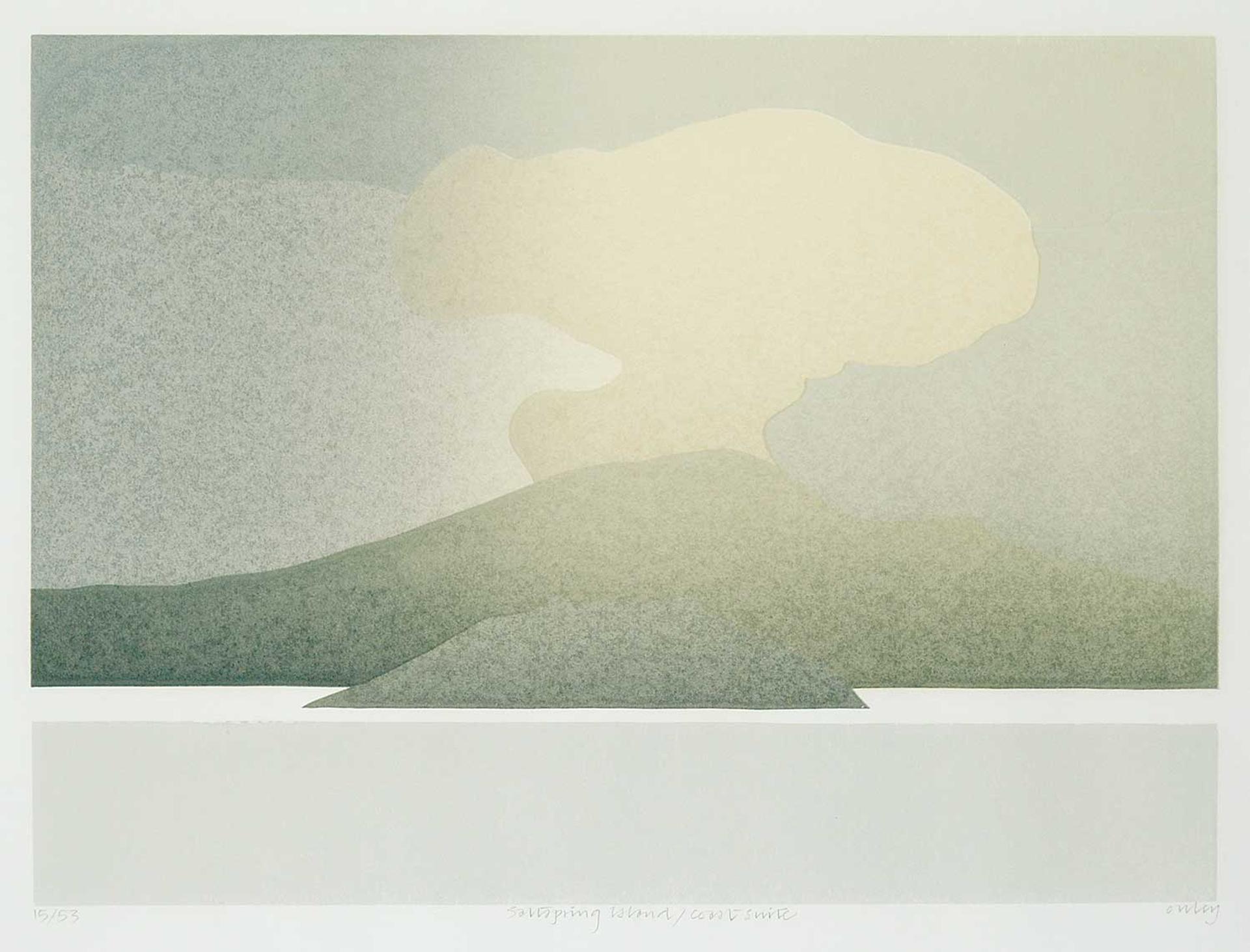 Norman Anthony (Toni) Onley (1928-2004) - Saltspring Island  / Coast Suite  #15/53