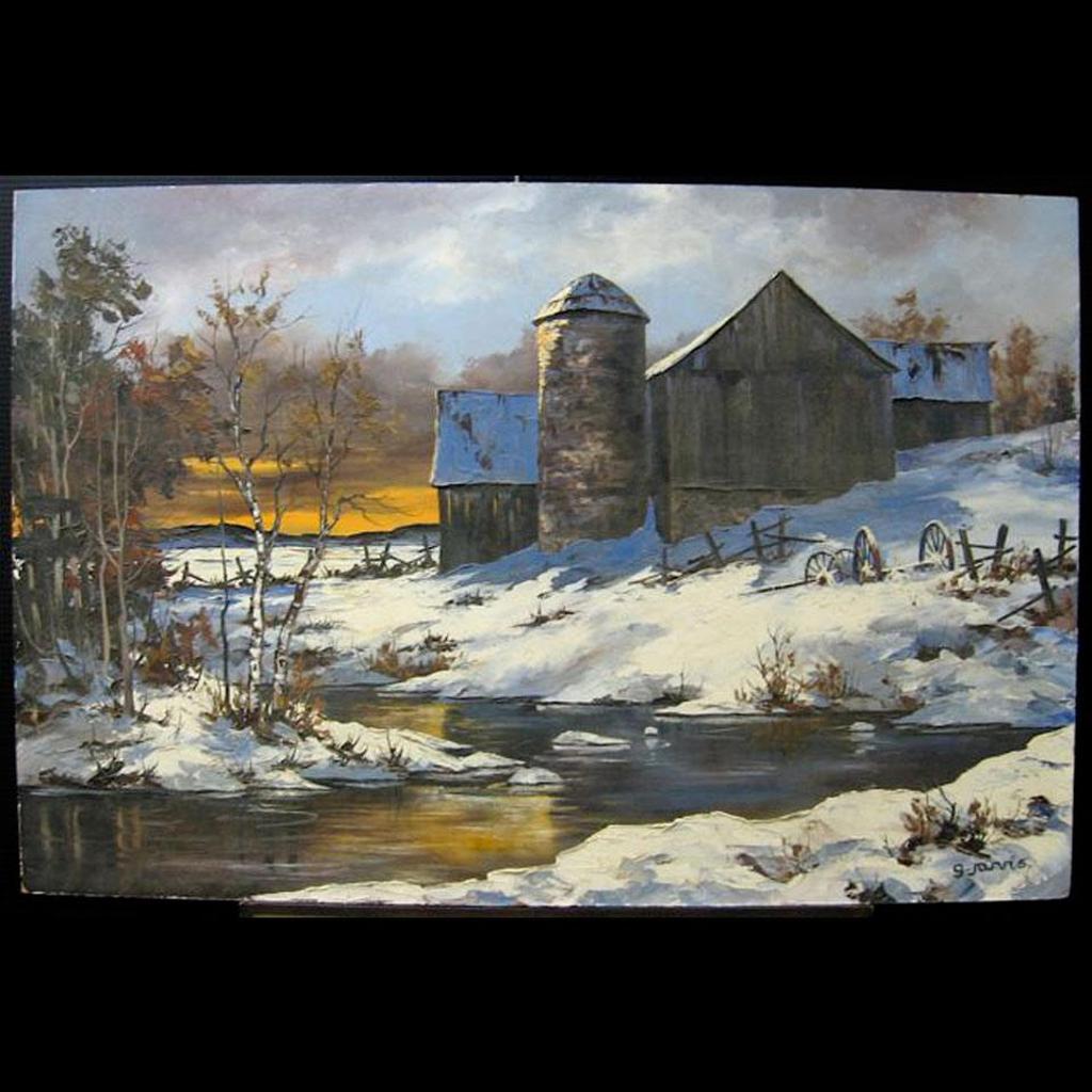 Georgia Jarvis (1944-1990) - Rustic Barn